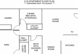 C-W APARTMENT 3 bedrooms, 1 bathroom
