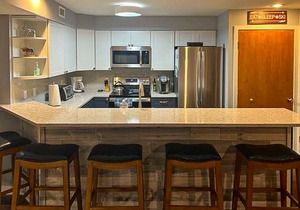 Newly renovated ski-in/out slope side condo