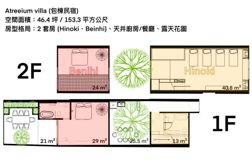 West Central District House | 天井 樹 villa 包棟民宿 Atreeium villa