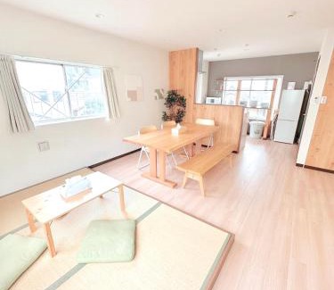 Taito Villa | 東京 上野 稻荷町3分鐘130平方別墅 6LDK 3 Shower room Ueno Inaricho Private Villa