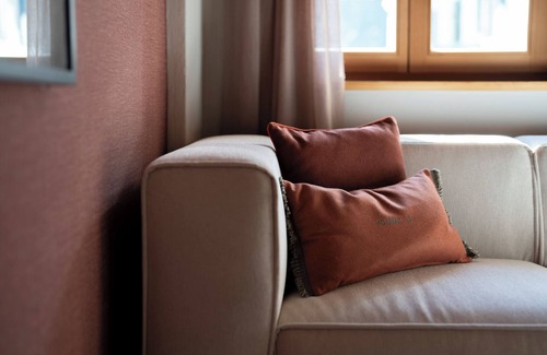 Schleching Apartment | 04 Christl, 80 sqm, 2 bedrooms, balcony, sauna, tiled stove