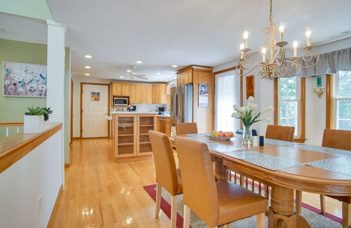 West Falmouth House | 1/2 Mi to Beach: Stunning Home w/Deck in Falmouth