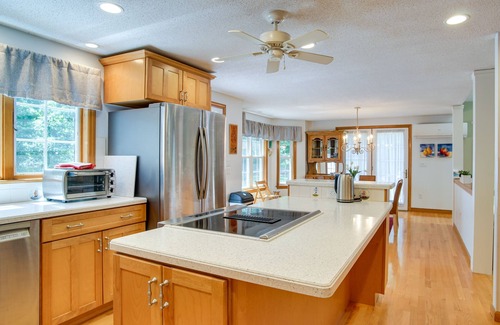 West Falmouth House | 1/2 Mi to Beach: Stunning Home w/Deck in Falmouth