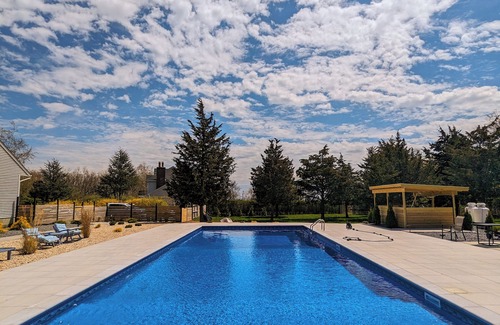 Orient Point Villa | 1.5 Acre Luxury Escape - Saltwater Pool with Water Views