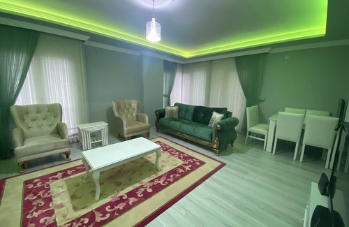 Akcaabat Condo | 1 apartment for rent with sea, nature and city views