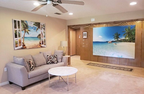 Long Beach Apartment | 1-bedroom with WiFi, AC in lovely Long Beach, Ms with inground saltwater pool