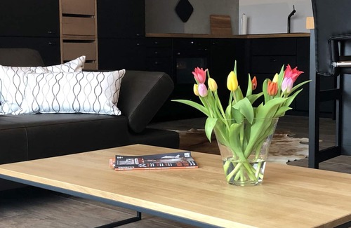 Rosenfeld Apartment | -1-Die Eins, 70sqm, terrace, 2 bedrooms, max. 4 people