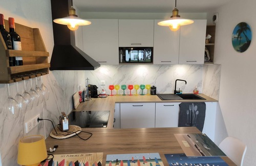Bidart Apartment | 1 km from the sea, quiet apartment with view of the countryside, on second floor