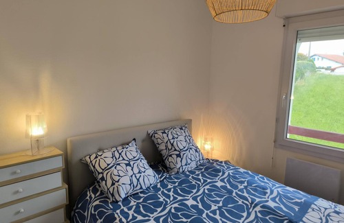 Bidart Apartment | 1 km from the sea, quiet apartment with view of the countryside, on second floor