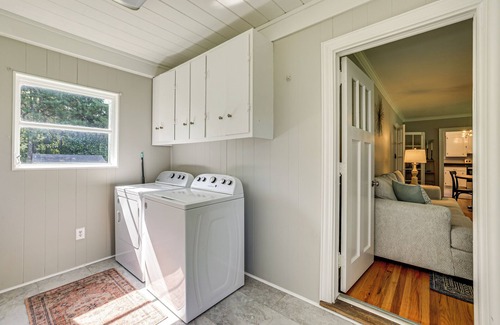 Greer House | 1 Mi to Downtown Greer: Family Home w/Gazebo!