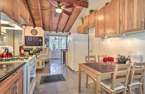 Crestline Cabin | 1 Mi to Lake Gregory: Boho Crestline Cabin