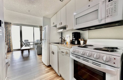 Ocean Drive Condo | #1 rated hotel in North Myrtle Beach 1 Bedroom Pools restaurant bars private beach 0613