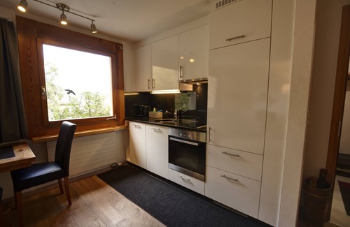 Silvaplana Apartment | 1-room flat with lake view on the 4th floor
