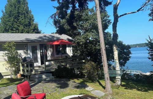 Harpswell Apartment | 1 room luxury ocean front studio cottage