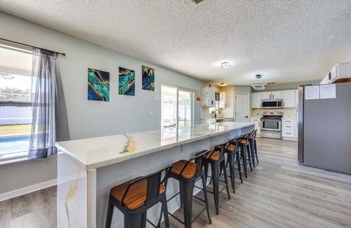 Palm Coast Cottage | 10 Mi to Flagler Beach: Pet-friendly Home w/Pool