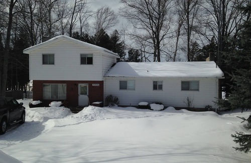 Cedar House | 100 feet of Lake Frontage on Beautiful Lime Lake in the Leelanau Peninsula.