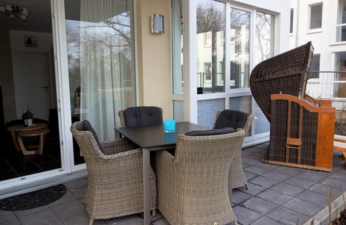 Grossenbrode Apartment | 100 m to the beach | sauna & sauna scents | firewood | whirlpool | WLAN | beach chair