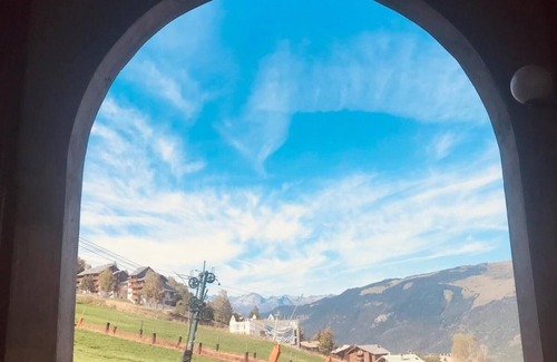 Montalbert Apartment | 100m from ski slopes, 1st floor, view ski slopes, balcony, tv, ski locker, 26m², Montalbert