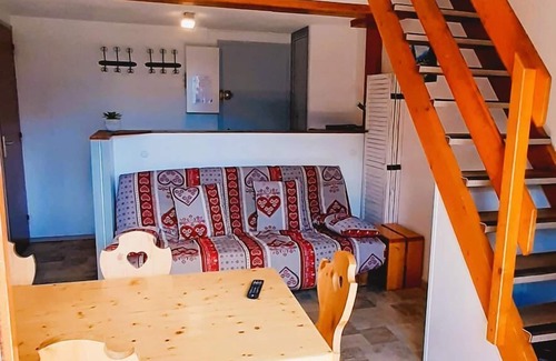Aussois Apartment | 10m from ski slopes, 2nd floor, ski locker, 47m², Aussois