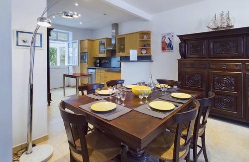 Concarneau Ski Chalet | 110 m from the beach, house for 6 people