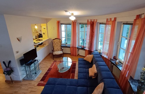 Gluecksburg Apartment | 120 meters to the beach. 80 meters to the forest.