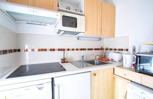 Villarodin-Bourget Apartment | 130m from ski slopes, 4th floor, balcony, parking, tv, ski locker, 35m², La Norma