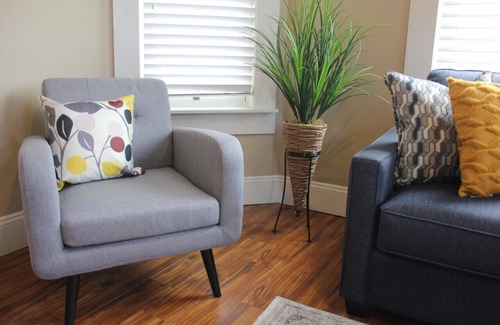 Vine Apartment | 131 Cedar 3 · Charming 2BR Luxury Apartment in Downtown Kalamazoo