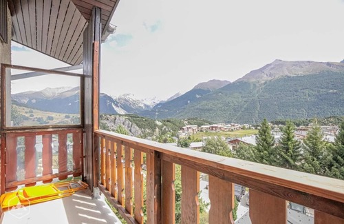 Aussois Apartment | 150m from ski slopes, 1st floor, balcony, tv, ski locker, 29m², Aussois