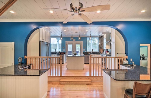 Brodheadsville Villa | 16 Mi to Camelback Resort: Getaway w/Game Room