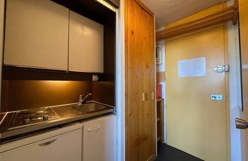 Les Menuires Apartment | 18 m² studio with balcony, pets allowed