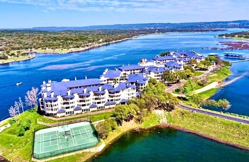 Spicewood Condo | 180 degree Lake View From Private Villa on the Island on Lake Travis!