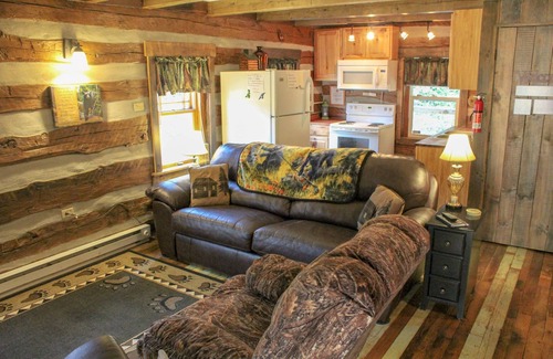 Nelsonville Cabin | 1800s Rustic Log Montana Cabin near Hocking Hills