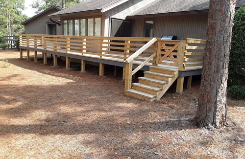 Pinehurst House | 19th Hole off Pinehurst #6 Whole House with Huge New Deck