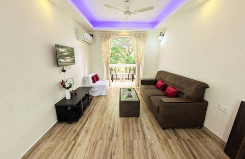 Colva Apartment | 1BHK with Pool & Gym– 4min walk to Beach- rated Exceptional and Guest favourite