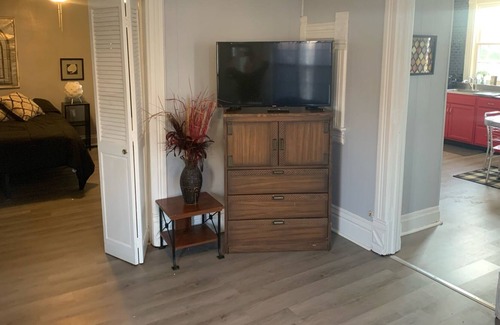 Canton Apartment | 1BR Rental with Retro Flair