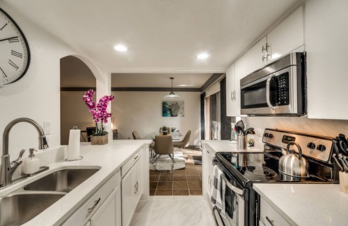 Grand Prairie Condo | 1st Flr Luxury2b 2bth Condo w/King/2 sep twin beds