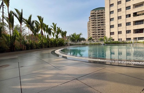 Udupi Apartment | 2-bedroom apartment in delightful Manipal with AC, WiFi, fitness room