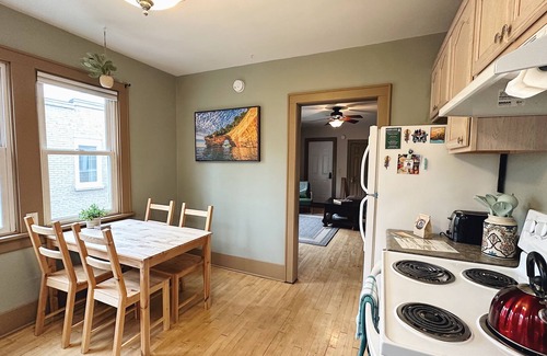 Munising Apartment | 2-Bedroom Apartment in the Heart of Downtown Munising