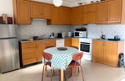 Douliana House | 2-bedroom apartment with large private pool in Tsivaras. Close to the beach.