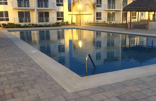 Sitio Nuevo Condo | 2 bedroom condo on beachfront with 23 meter pool, gated community