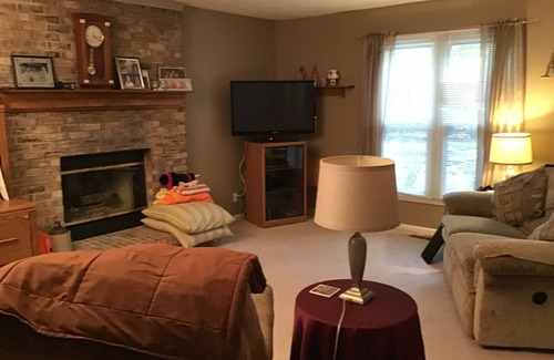 Fishers House | 2 Bedroom home with fenced yard.