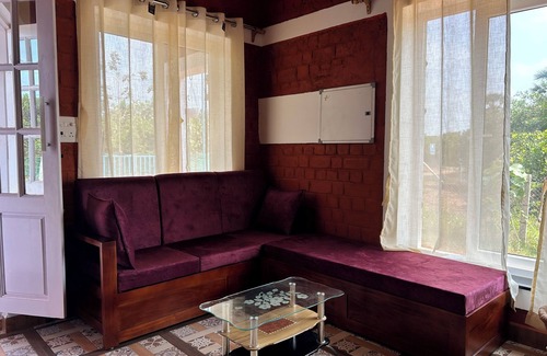 Auroville House | 2-bedroom house in Auro Green Auroville with AC, WiFi , Free Car Parking etc.