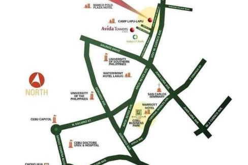 Lahug Apartment | 2 Br Unit, Avida Tower Riala by Villahermia