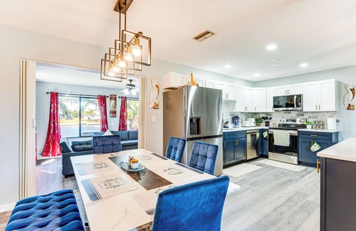 Spring Hill House | 2 Mi to Beach: Canal-Front Home in Hernando Beach