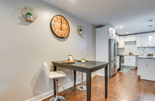 Downtown Baltimore House | 2 Mi to Dtwn Baltimore: Bright Townhome w/Patio