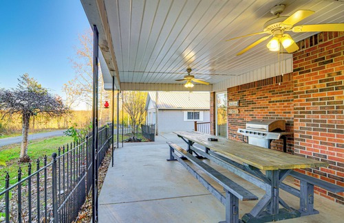 Jamestown House | 2 Mi to Lake Cumberland Access: Home w/Grill