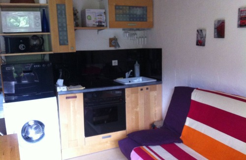 Bernex Apartment | 2* mountain and ski WIFI apartment with balcony, mountain and nature views.