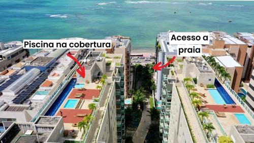 Jatiuca Apartment | 2 quartos | Beira mar | Piscina | 250 MB