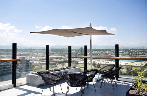River North Art District Hotel | 2 Queen Mountain View: The Source Hotel, Cozy Furnishings, Local Brews, in RiNo