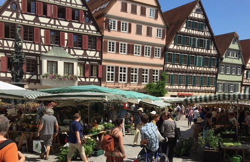 Tuebingen Apartment | 2-room apartment II "Am Nonnenhaus", old town near the university for up to 4 people